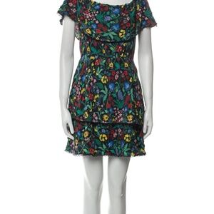 ALICE + OLIVIA Printed Mini Dress, size: 6